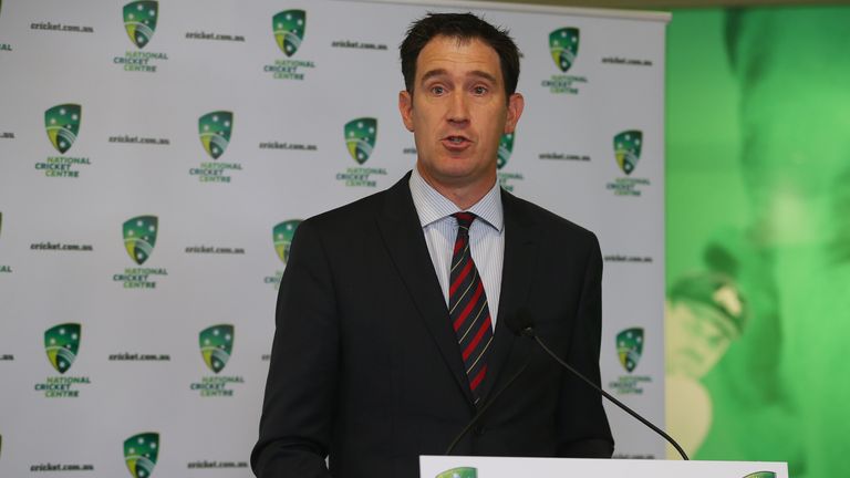 CEO of Cricket Australia James Sutherland