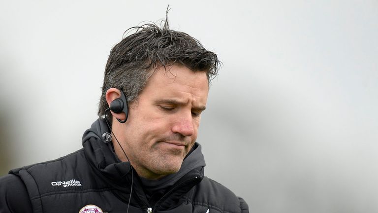 Kildare manager Jason Ryan has been dealing with mounting pressure