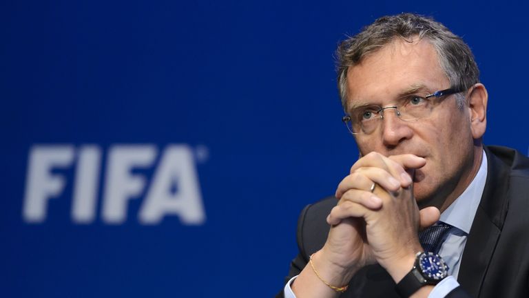 FIFA general secretary Jerome Valcke 