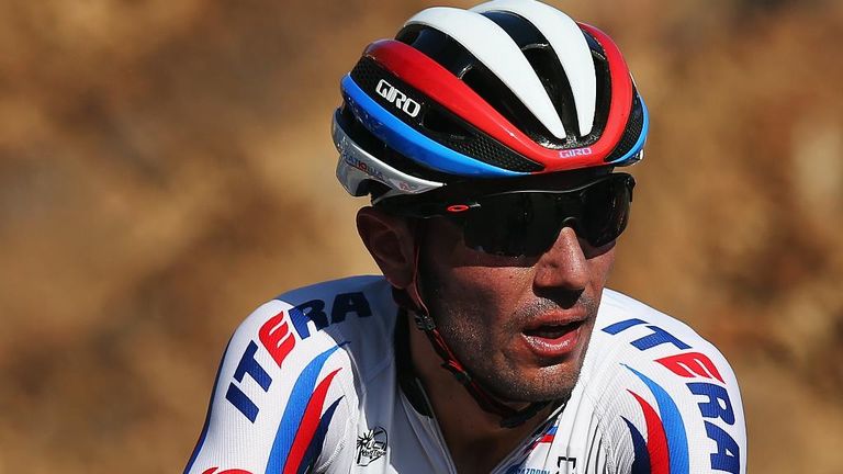 Joaquim Rodriguez during stage three of the Dubai Tour 