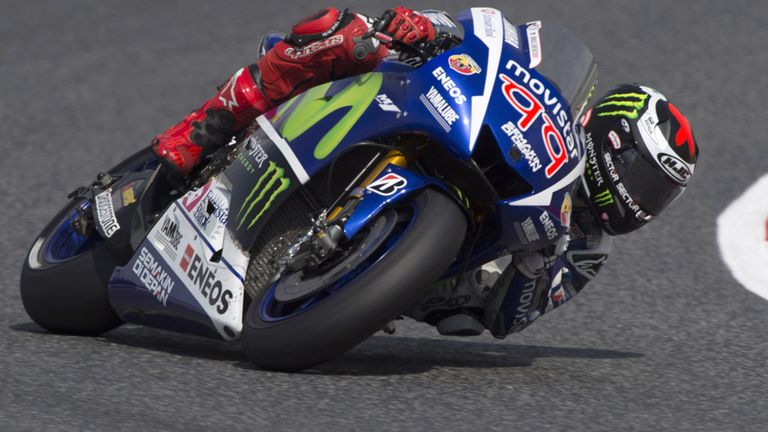 Jorge Lorenzo: Four wins in a row for the Spaniard, this time in Barcelona,  takes him top of the MotoGP world standings