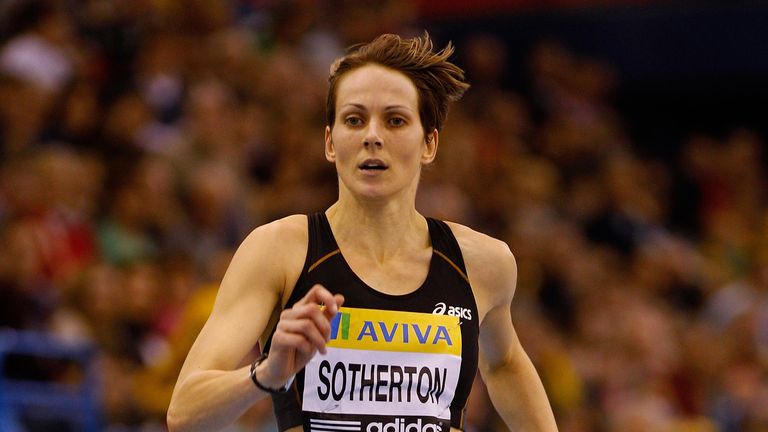 Kelly Sotherton in action in 2011