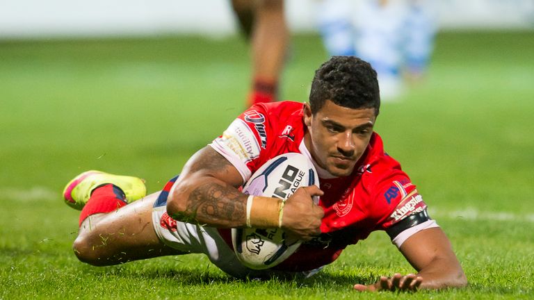 Kieran Dixon scored as Hull KR beat visiting Warrington