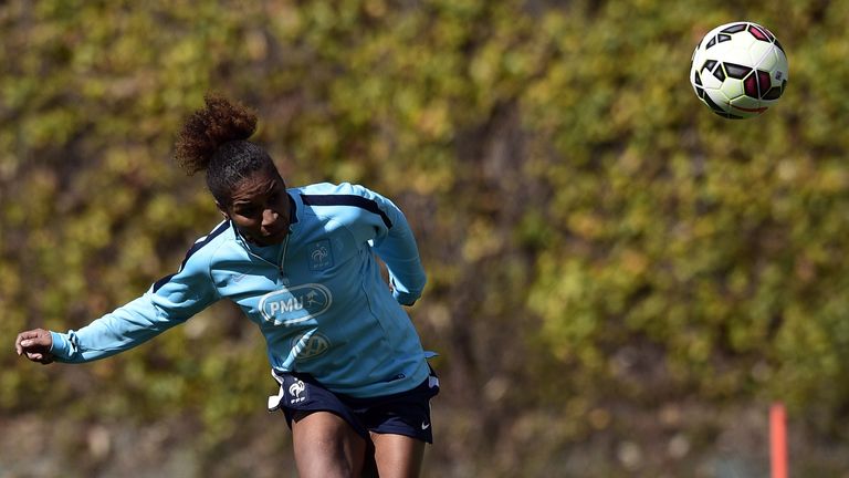 French defender Laura Georges not a big fan of the artificial surfaces