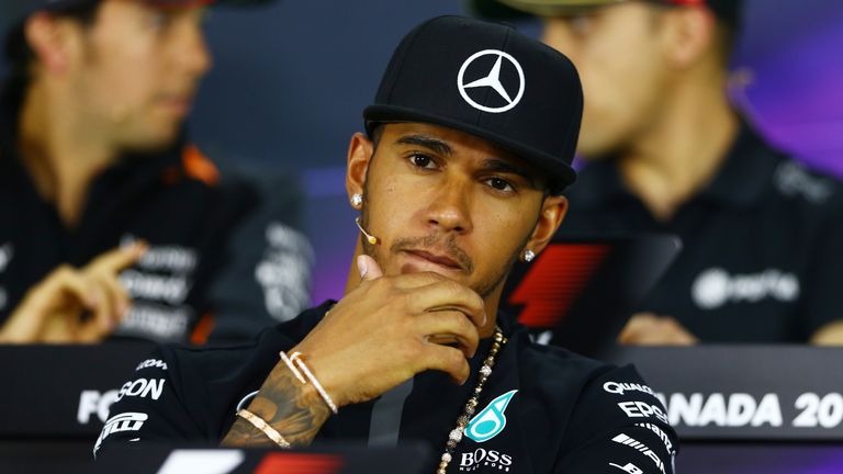 Lewis Hamilton: Centre stage on Thursday