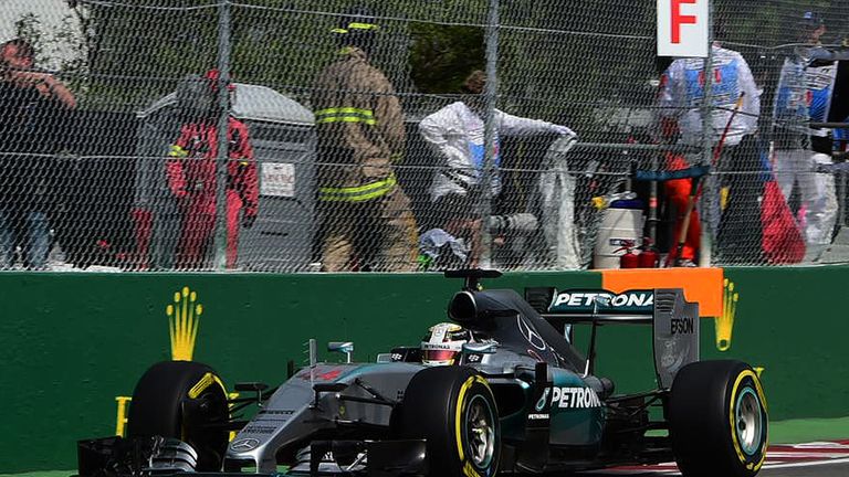 Lewis Hamilton (GBR) Mercedes AMG F1 W06 at Formula One World Championship, Rd7, Canadian Grand Prix, Practice, Montreal, Canada, Friday 5 June 2015.