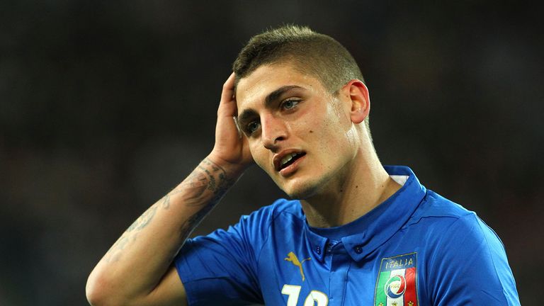 Verratti has 12 caps for Italy