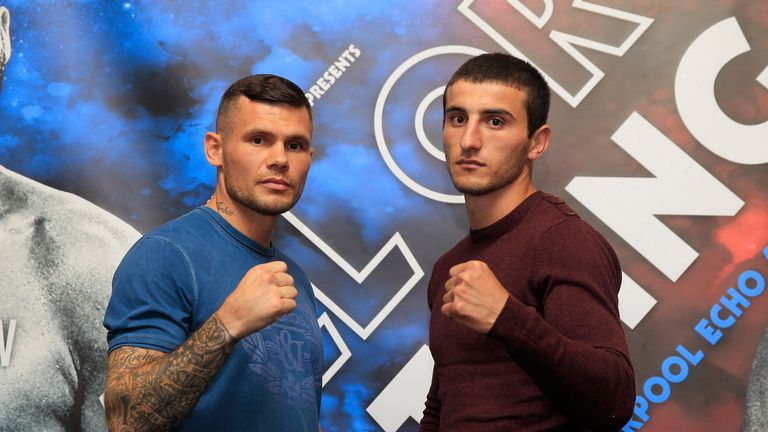 ALL OR NOTHING PRESS CONFERENCE.30 JAMES STREET HOTEL,LIVERPOOL.PIC;LAWRENCE LUSTIG.SUPER-MIDDLEWEIGHTS