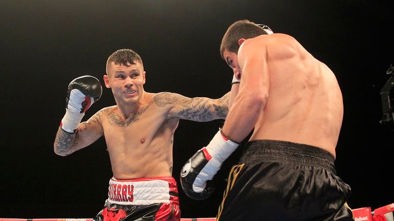  ALL OR NOTHING PROMOTION.ECHO ARENA,LIVERPOOL.PIC;LAWRENCE LUSTIG.SUPER MIDDLEWEIGHT CONTEST.MARTIN MURRAY V GEORGE BEROSHVILI.