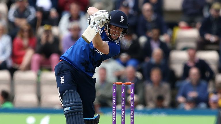 Eoin Morgan of England during the 3rd ODI Royal London One-Day Series