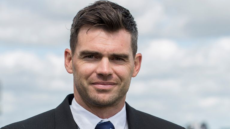 England cricketer James Anderson