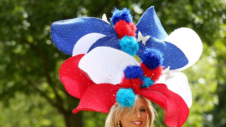 Natalia Beach during day four of 2015 Royal Ascot 