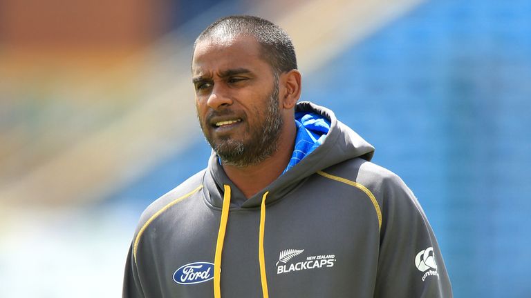 New Zealand bowling coach Dimitri Mascarenhas