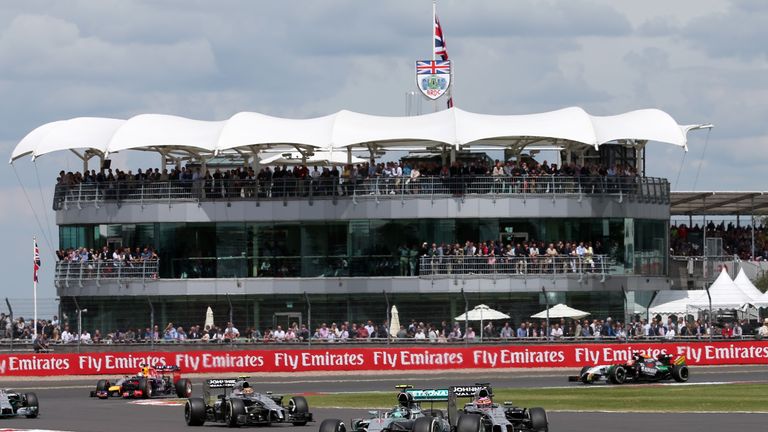 Nico Rosberg in action at Silverstone