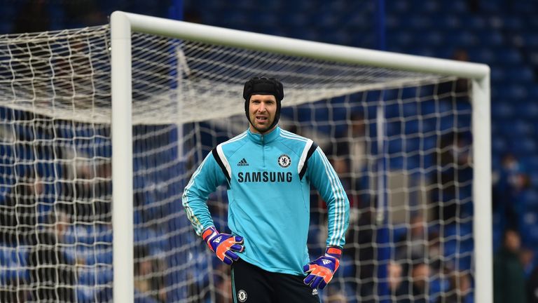 Chelsea goalkeeper Petr Cech