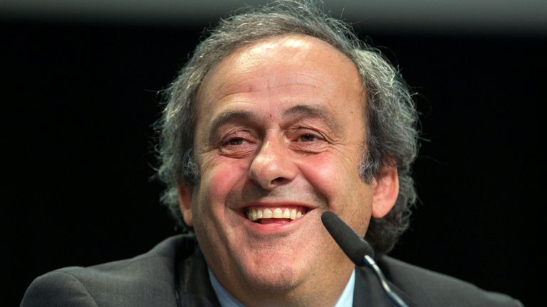 Michel Platini UEFA president