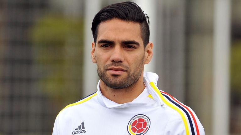 Colombian national football team player Radamel Falcao 