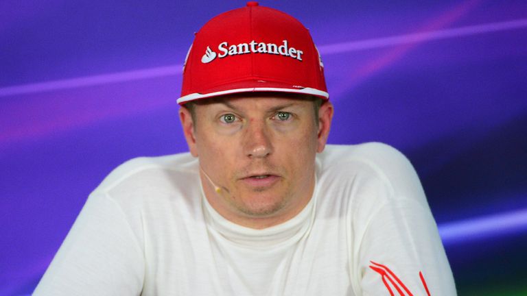 Kimi Raikkonen in the press conference after qualifying in Canada 