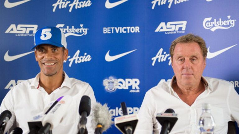 Harry Redknapp signed Rio Ferdinand for QPR last year