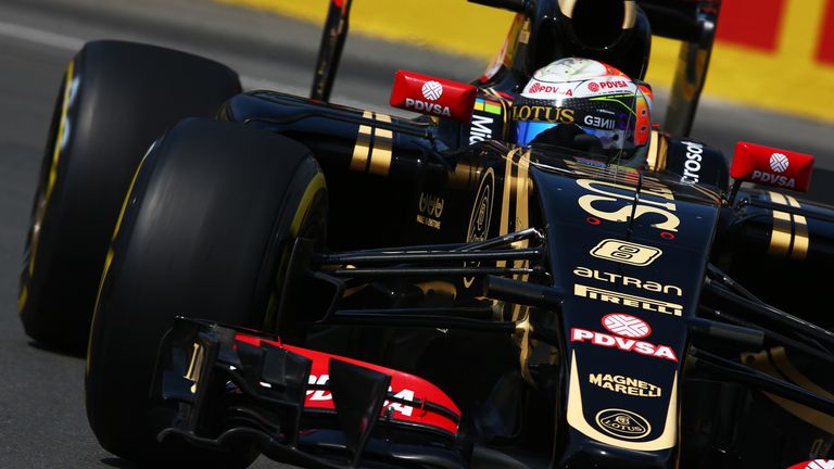 Romain Grosjean: Enjoying the Lotus around the Circuit Gilles Villeneuve