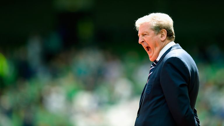 Roy Hodgson: Wants to see improvements from his team against Slovenia