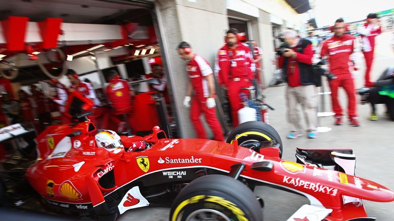 Sebastian Vettel (GER) Ferrari SF15-T at Formula One World Championship, Rd7, Canadian Grand Prix, Practice, Montreal, Canada, Friday 5 June 2015.