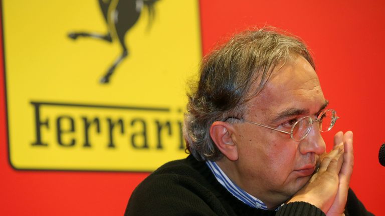 Ferrari chairman Sergio Marchionne
