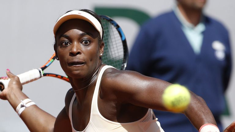 Sloane Stephens goes on the offensive against Serena Williams