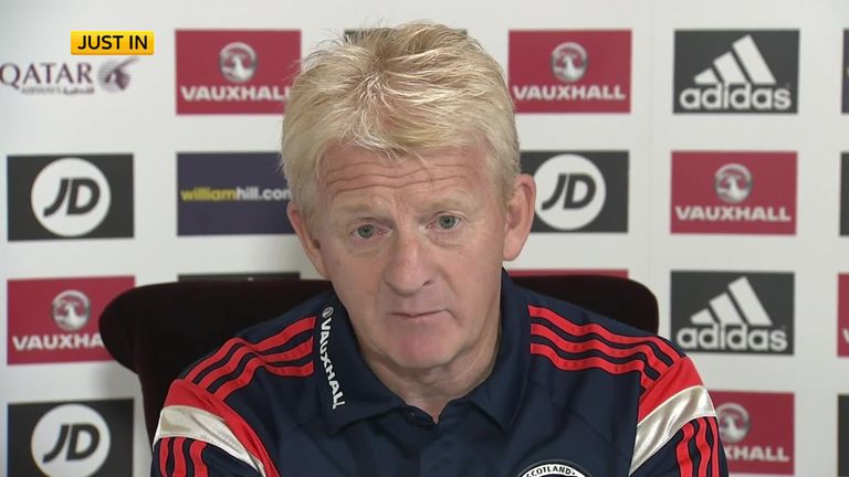 Scotland manager Gordon Strachan says the team are treating it like any other game.