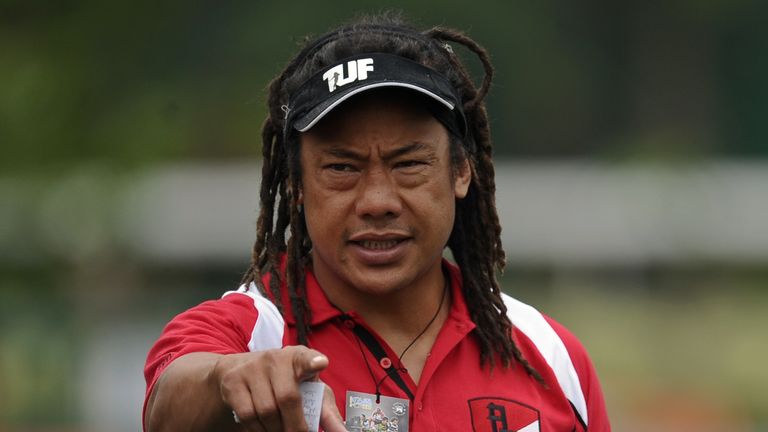 Tana Umaga: Looking to reignite the fortunes of the Blues