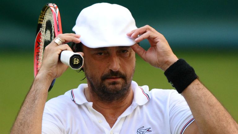 Henri Leconte at the Gerry Weber Open in 2011