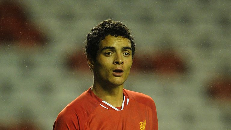 Tiago Ilori of Liverpool U21 looks on during the Barclays U21s Premier League match between Liverpool U21 and Sunderland in 2013