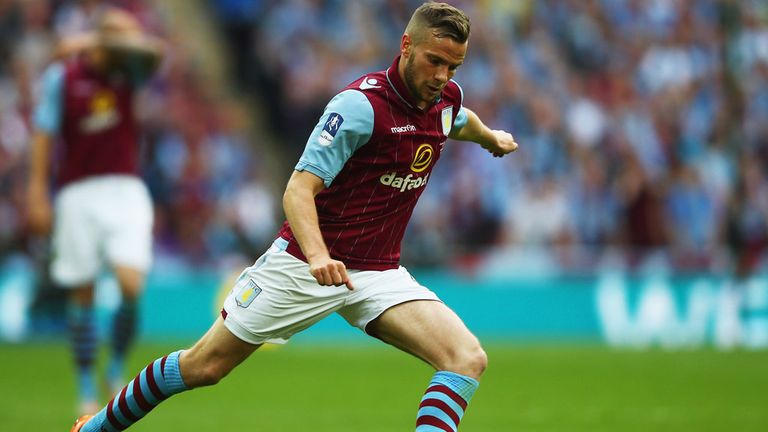 Tom Cleverley: Playing in what appears to be his last game in an Aston Villa shirt at Wembley last weekend