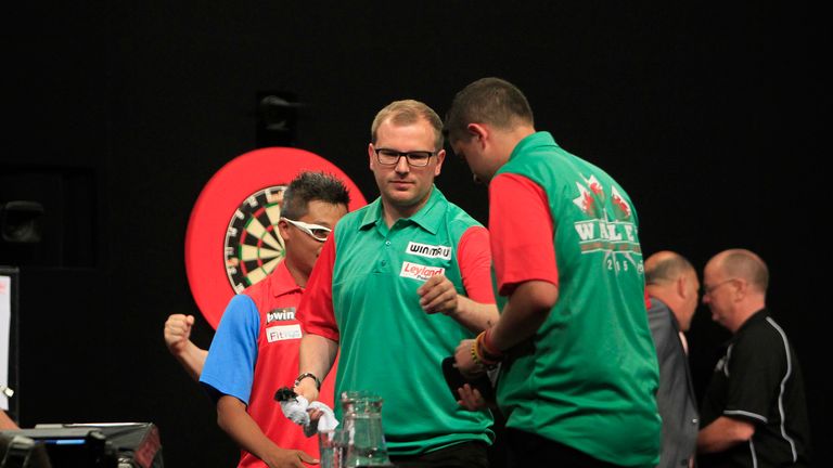 Wales pair Mark Webster and Jamie Lewis were knocked out by Hong Kong