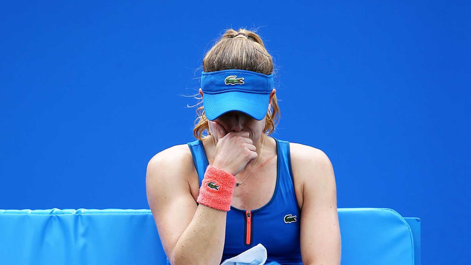 WATCH Alize had a bad day at the office in Istanbul last week