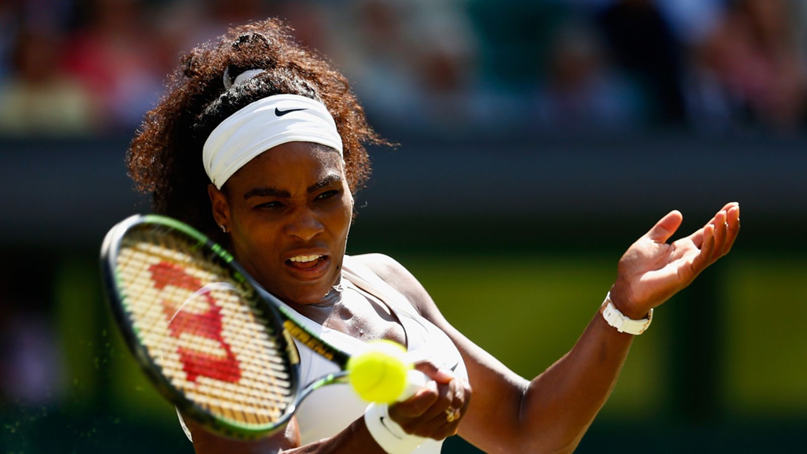 Serena Williams sings Flashdance theme to keep her calm on court ...