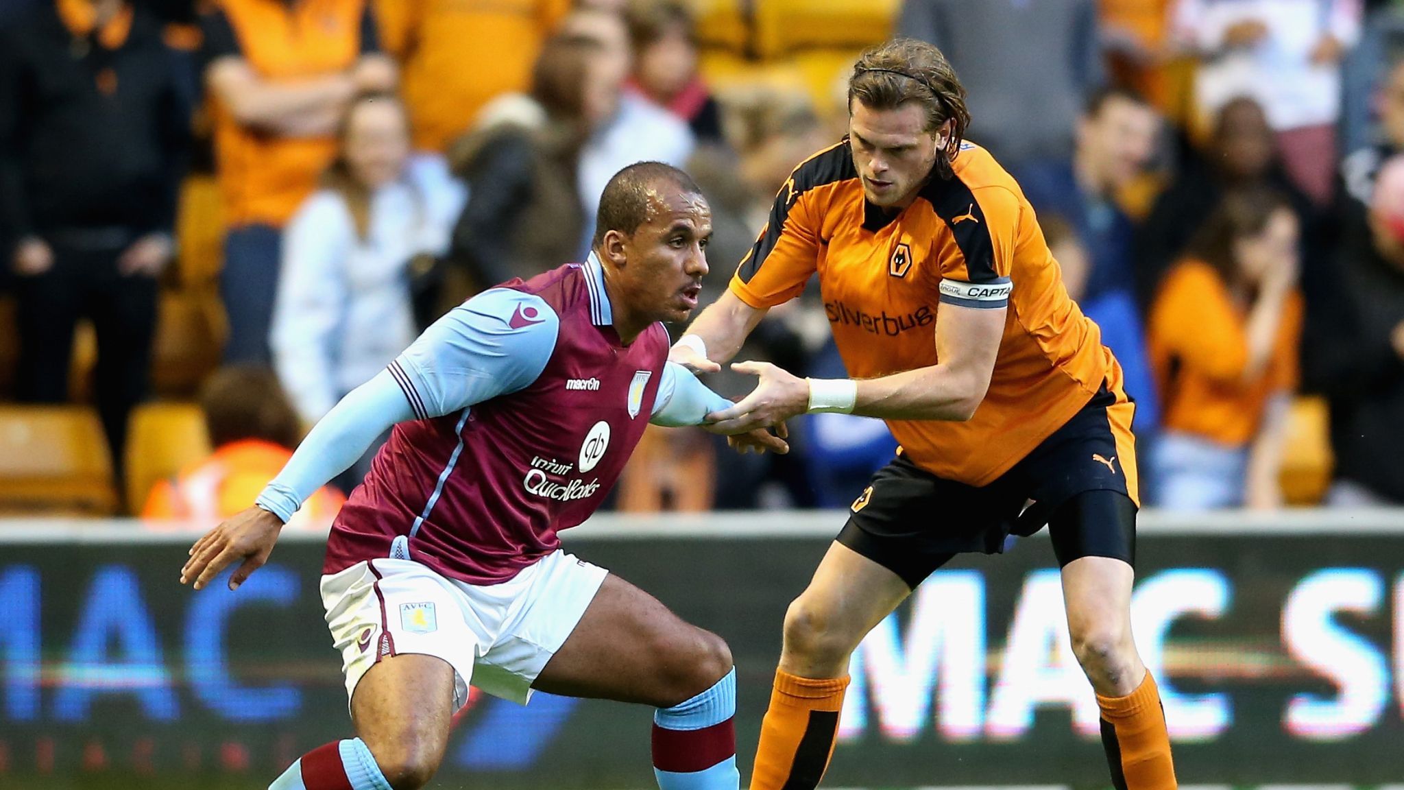 Aston Villa’s Gabriel Agbonlahor angry at injury caused by Richard