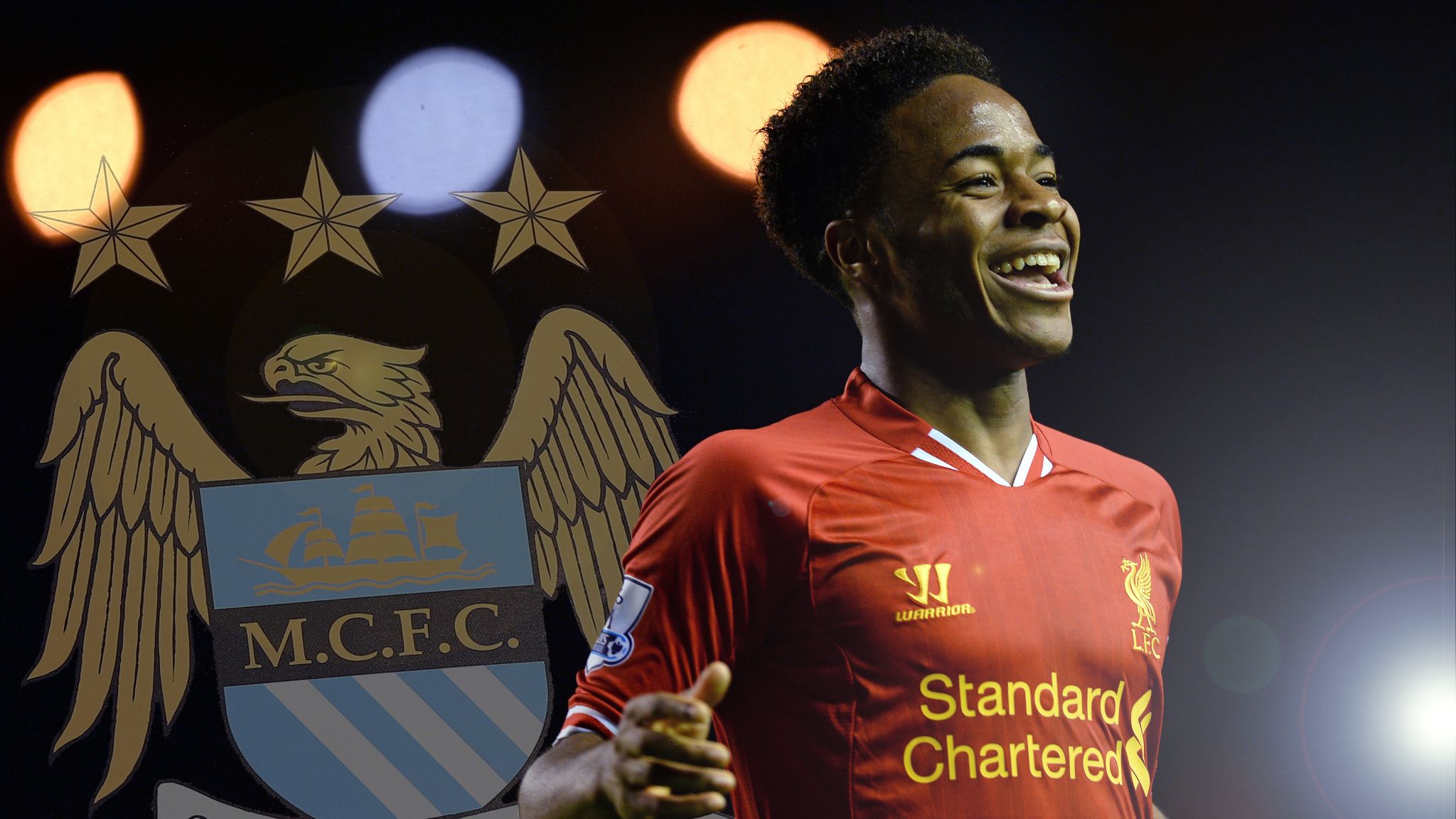 Raheem Sterling says he is relieved transfer from Liverpool is over