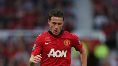 Image of Angelo Henriquez in action during Rio Ferdinand's Testimonial Match.