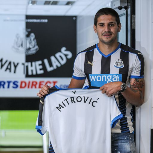 Newcastle clinch Mitrovic deal