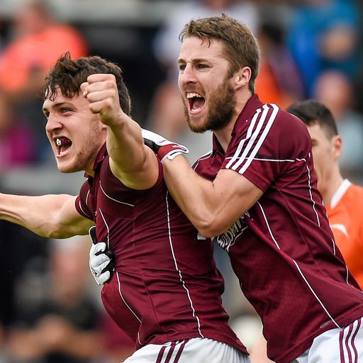 Galway hang on for Armagh win
