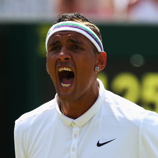 Kyrgios' mad moments