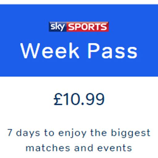 Get a Sky Sports Week Pass