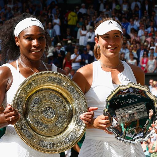 Serena makes Wimbledon history