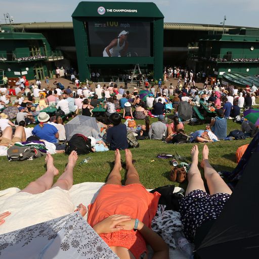Wimbledon order of play