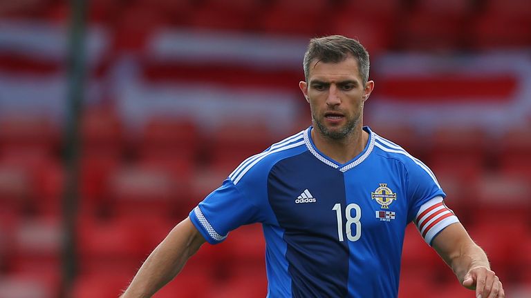 Aaron Hughes of Northern Ireland 