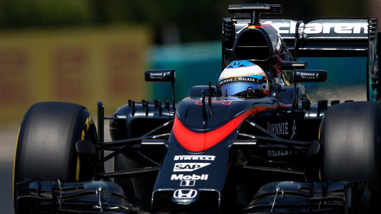 Fernando Alonso of McLaren