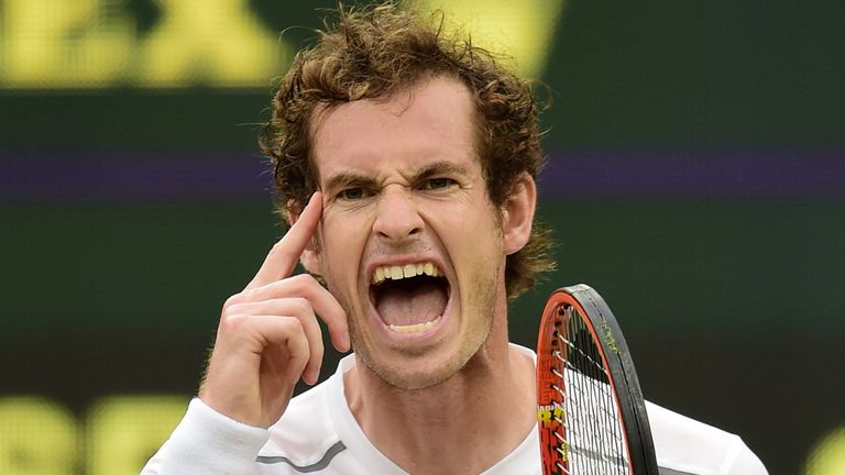 Andy Murray has booked a Wimbledon semi-final date against Roger Federer