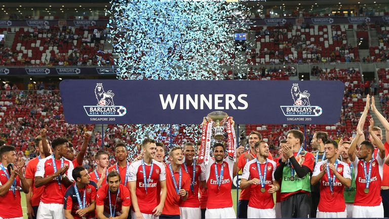 Arsenal life the Barclays Asia Trophy