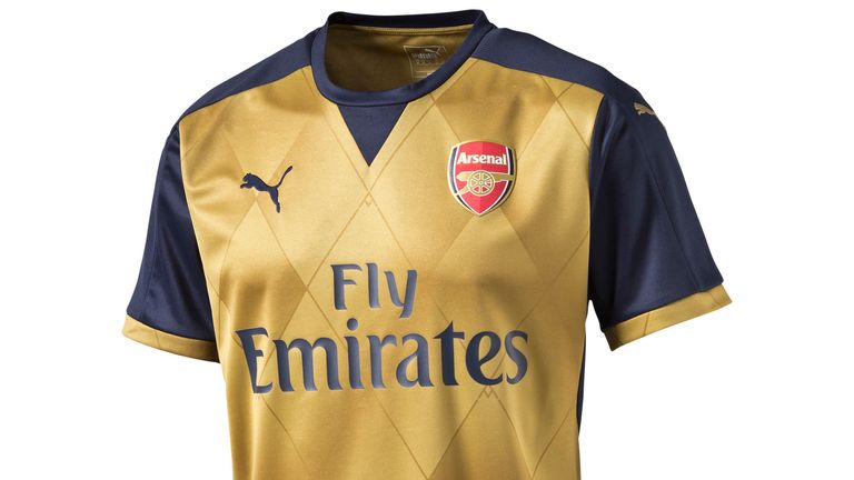 Arsenal away kit, 2015/15